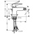 Смеситель для биде Hansgrohe Talis E 71720000, хром