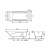 Чугунная ванна Jacob Delafon Repos 170x80 Чугунная ванна Jacob Delafon Repos 170x80