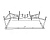 Каркас для ванны Excellent Crown Grand 190x90