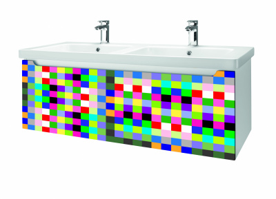 Тумба под умывальник Dreja Color 125, individual