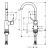 Смеситель для раковины Hansgrohe Talis 32082000, хром Смеситель для раковины Hansgrohe Talis 32082000, хром