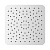 F05S0001 Верхний душ, d 200*200 мм, хром, шт.