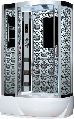 Душевая кабина Niagara Lux 7712W L 120х80, левый