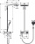 Душевая система Hansgrohe Croma 220 Showerpipe 27222000 хром Душевая система Hansgrohe Croma 220 Showerpipe 27222000 хром