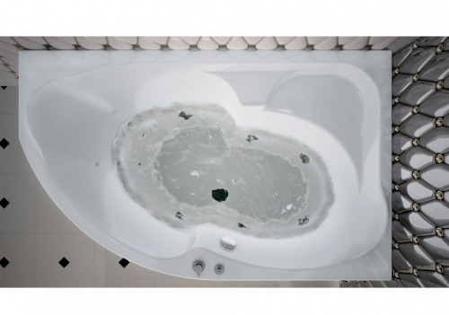 Акриловая ванна Aquanet Allento 170x100 R