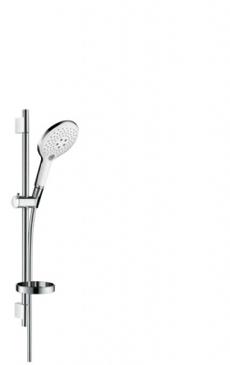 Душевой гарнитур Hansgrohe Raindance Select S 150 3jet 65 см. 27802400, белый/хром