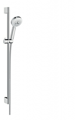 Душевой гарнитур Hansgrohe Crometta 100 Multi 90 см. 26656400, белый/хром