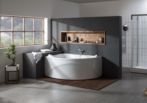 Акриловая ванна Aquanet Jamaica 160x100 L