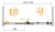 Душевой угол Cezares STYLUS-SOFT-BF-1-140-C-Cr 140x195 Душевой угол Cezares STYLUS-SOFT-BF-1-140-C-Cr 140x195