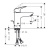 Смеситель для раковины Hansgrohe Logis 71100000, хром