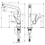 Смеситель для кухни Hansgrohe Metris Select 14883800, нержавеющая сталь