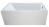 Акриловая ванна 1MarKa Raguza 180x80 Акриловая ванна 1MarKa Raguza 180x80
