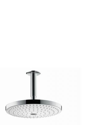 Верхний душ Hansgrohe Raindance Select S В240 2jet с держателем 26467400, белый/хром