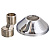 Эксцентрик Valtec с декоративной чашкой 3/4"х1/2"