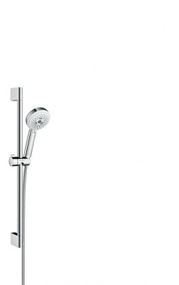 Душевой гарнитур Hansgrohe Crometta 100 Multi 65 см. 26650400, белый/хром