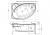 Акриловая ванна Aquanet Jamaica 160x100 L Акриловая ванна Aquanet Jamaica 160x100 L