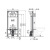 Инсталляция для унитаза AlcaPlast Sadromodul 3 в 1 A101/1200 SET M71 с кнопкой Инсталляция для унитаза AlcaPlast Sadromodul 3 в 1 A101/1200 SET M71 с кнопкой