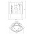 Душевой бокс Aquanet Palau box 140x140 с г/м, с паром Душевой бокс Aquanet Palau box 140x140 с г/м, с паром