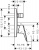 Смеситель для ванной Hansgrohe Logis 71407000, хром Смеситель для ванной Hansgrohe Logis 71407000, хром
