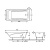 Чугунная ванна Jacob Delafon REPOS 180x85 Чугунная ванна Jacob Delafon REPOS 180x85