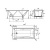 Акриловая ванна Jacob Delafon ODEON UP 170x75