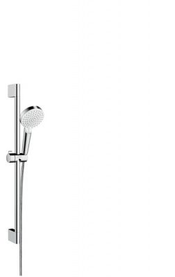 Душевой гарнитур Hansgrohe Crometta Vario Green 65 см. 26555400, белый/хром