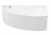Акриловая ванна Aquanet Augusta 170x90 R Акриловая ванна Aquanet Augusta 170x90 R