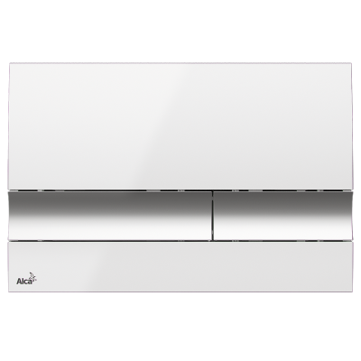 Кнопка смыва AlcaPlast M1720-1 белая
