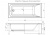 Акриловая ванна Aquanet Bright 180x80 Акриловая ванна Aquanet Bright 180x80