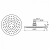 IDEALRAIN SOFT M1 верхний душ Ø200мм, хром, металлический, для комбинации с B9444AA, B9445AA или B94 IDEALRAIN SOFT M1 верхний душ Ø200мм, хром, металлический, для комбинации с B9444AA, B9445AA или B94