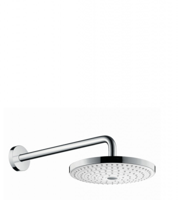 Верхний душ Hansgrohe Raindance Select S 240 2jet с держателем 26466400, белый/хром