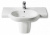 32724D000 умывальник MERIDIAN /850х46/ (бел) 32724D000 умывальник MERIDIAN /850х46/ (бел)