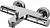 Смеситель для ванны Bravat Stream F63984C-01B, хром