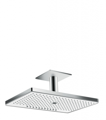 Верхний душ Hansgrohe Rainmaker Select 460 3jet с держателем 24006400, белый/хром