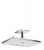 Верхний душ Hansgrohe Rainmaker Select 460 3jet с держателем 24006400, белый/хром Верхний душ Hansgrohe Rainmaker Select 460 3jet с держателем 24006400, белый/хром