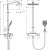 Душевая система Hansgrohe Raindance Select E 360 Showerpipe 27112000, хром