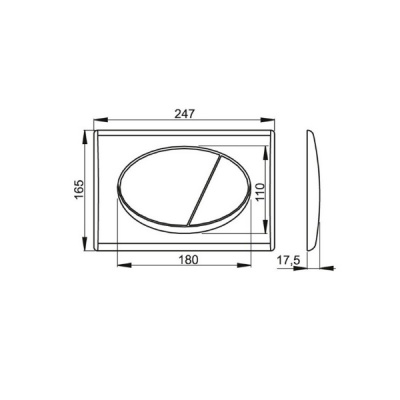 Инсталляция для унитаза AlcaPlast Sadromodul 4 в 1 A101/1200+M071+M91 с кнопкой