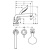 Смеситель на борт ванны Hansgrohe Talis S 72417000, хром Смеситель на борт ванны Hansgrohe Talis S 72417000, хром
