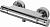 Смеситель для душа Bravat Stream F93984C-01B, термостат, хром