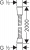 Шланг для душа Hansgrohe Sensoflex 200 см. 28134000, хром