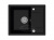 Кухонная мойка Tolero R-107 черный, 60x49,5x20 Кухонная мойка Tolero R-107 черный, 60x49,5x20