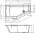 Акриловая ванна Riho Geta 160x90 BA8600500000000, правая Акриловая ванна Riho Geta 160x90 BA8600500000000, правая