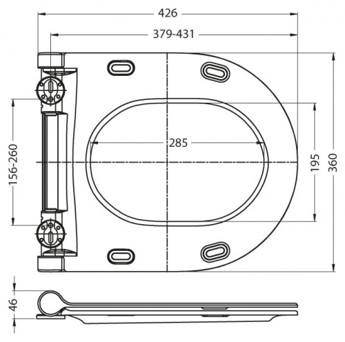 Унитаз подвесной BELBAGNO FLAY-R