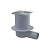 Сливной трап AlcaPlast APV31 105x105/50 с комбинированным гидрозатвором