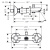 Смеситель для ванной Hansgrohe Logis Classic 71240001, хром
