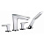 Смеситель на борт ванны Hansgrohe PuraVida 15446000, хром