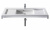 Раковина Roca Stratum 327631000 (110 см), белый Раковина Roca Stratum 327631000 (110 см), белый
