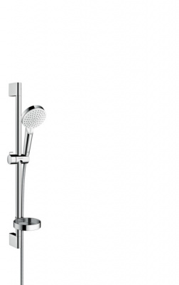 Душевой гарнитур Hansgrohe Crometta Vario 65 см. 26553400, белый/хром