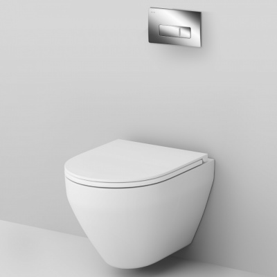 Комплект: инсталляция с унитазом и клавишей AM.PM Spirit 2.0 IS48051.701700