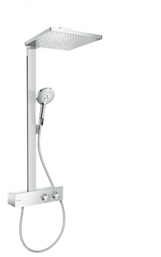 Душевая система Hansgrohe Raindance E 300 1jet Showerpipe 350 27361000, хром